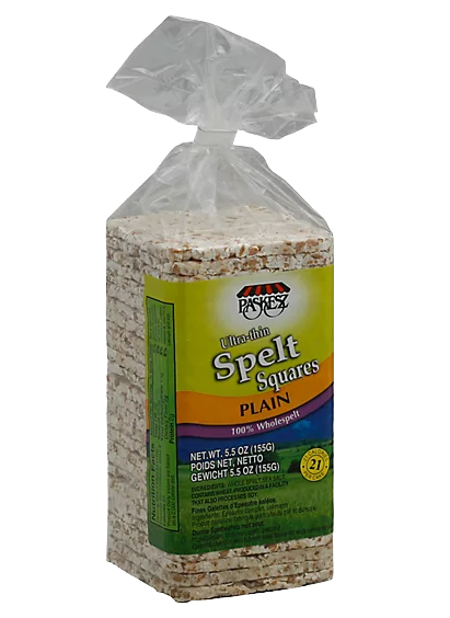 Paskesz Plain Spelt Squares