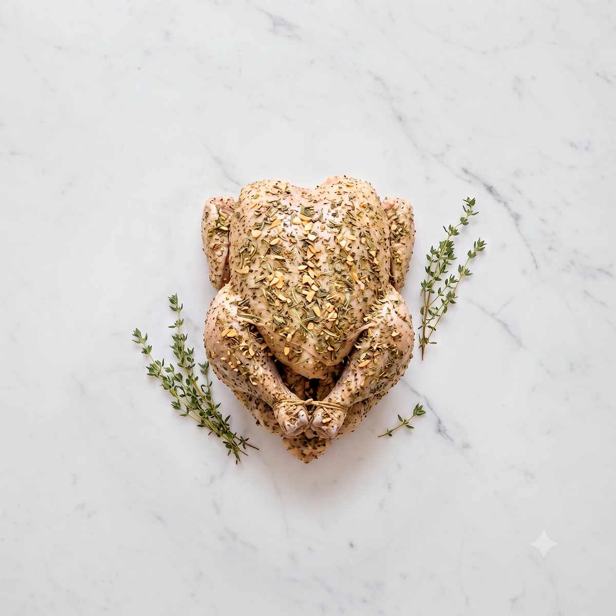 Pre marinated whole chicken — Garlic & Herb
