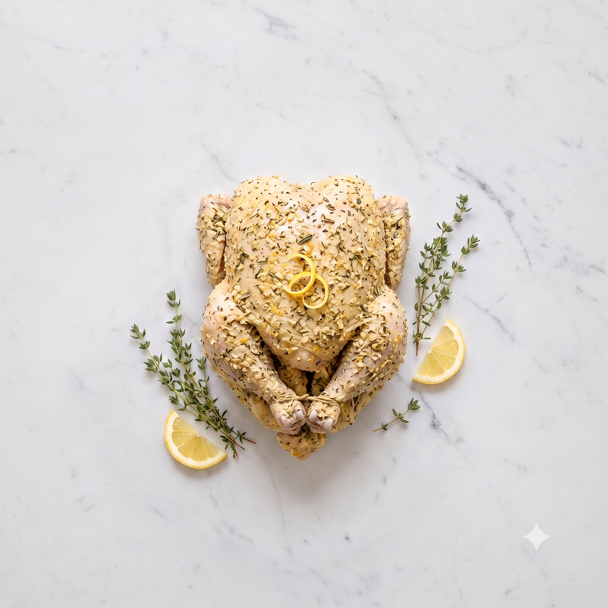 Pre marinated whole chicken — Lemon Herb