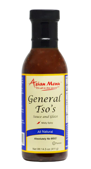 Asian Menu General Tso's