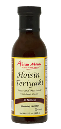 Asian Menu Hoisin Teriyaki Sauce