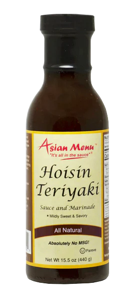 Asian Menu Hoisin Teriyaki Sauce