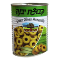 Kvuzat Yavne Green Olives Manzanillo Sliced