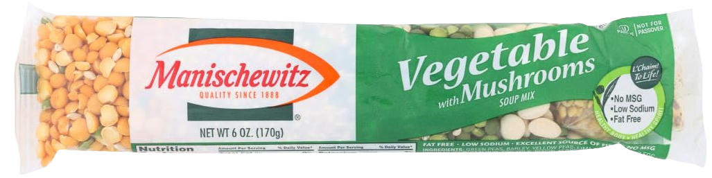 Manischewitz Vegetable Soup Mix With Mushrooms