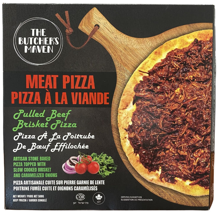 Butcher's Maven Pulled Beef Brisket Pizza