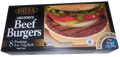 Shefa Uncooked Beef Burgers (8x 4oz)