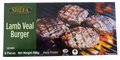 Shefa Uncooked Lamb Veal Burgers (8x 4oz)