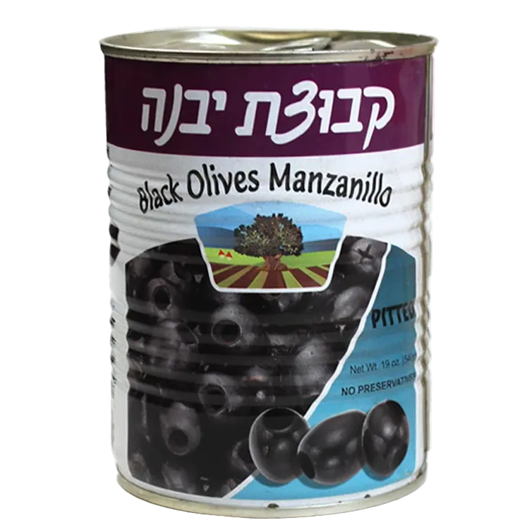 Kvuzat Yavne Black Olives Manzanillo