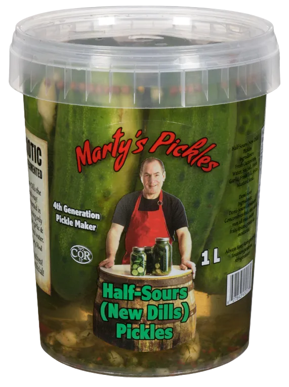 Marty's Half-Sours (New Dills) Pickles 1L