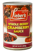 Lieber's Whole Cranberry Suace