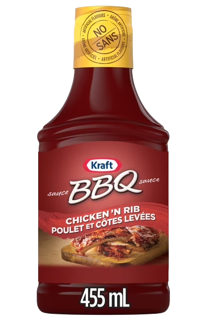 Kraft Chicken And Rib BBQ Sauce