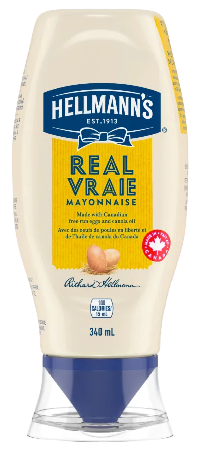 Hellmann's Real Mayonnaise 340ml