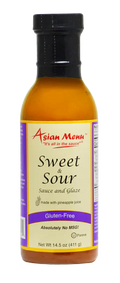 Asian Menu Sweet And Sour