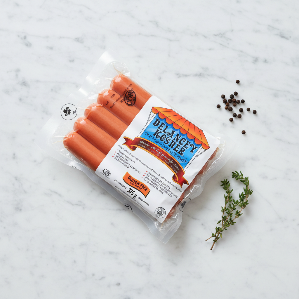 Delancey Beef Frankfurter 375g
