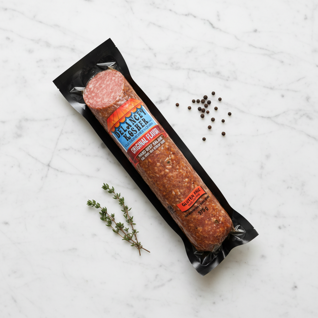 Delancey Flavoured Hard Salami 375g