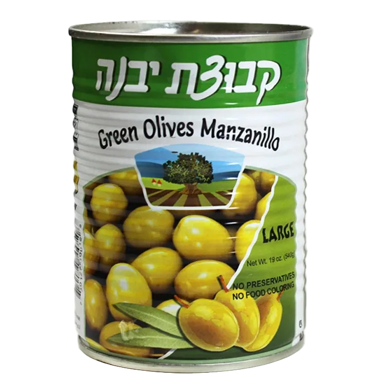 Kvuzat Yavne Green Olives Manzanillo