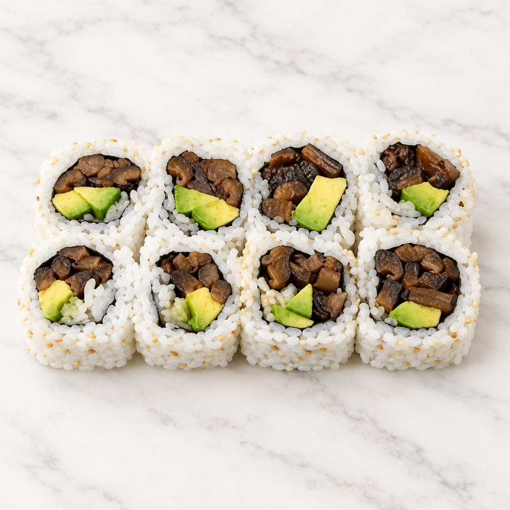 Mushroom Avocado Roll