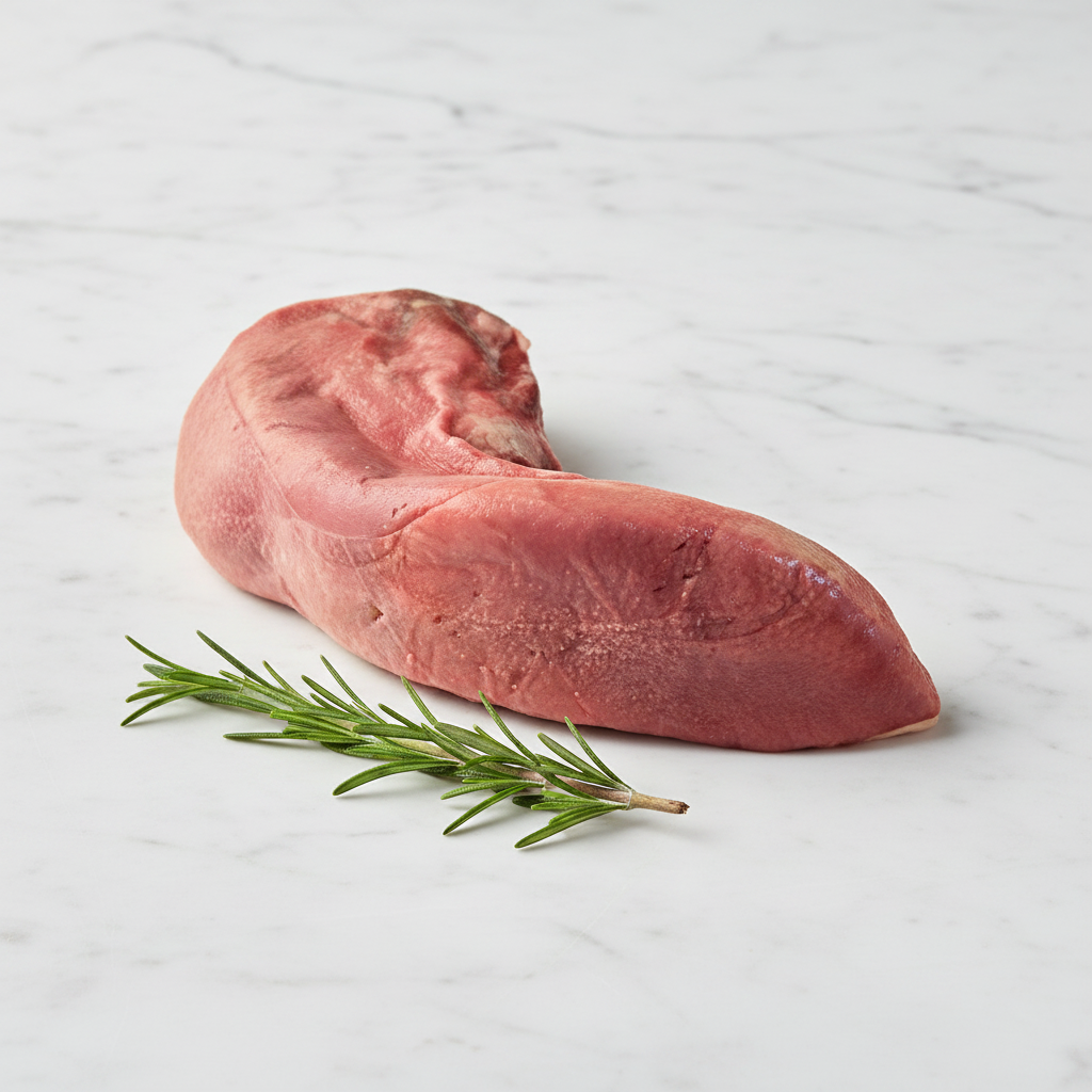 Plain Beef Tongue Raw — Premium Product Photo