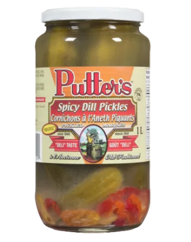 Putter's Spicy Dill Pickles