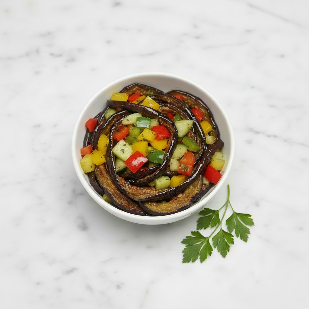TK Marinated Eggplant Salad