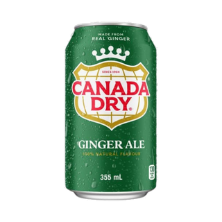 Canada Dry Ginger Ale can