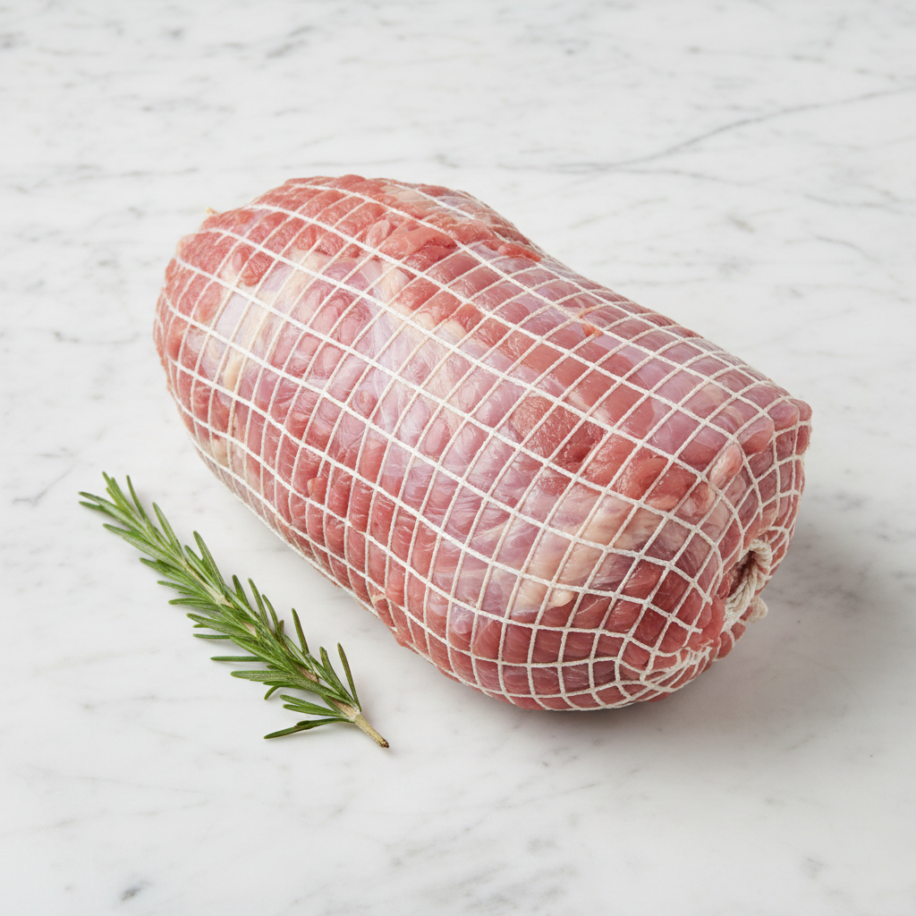 TK Veal Neck Rolled — Premium Product Photo