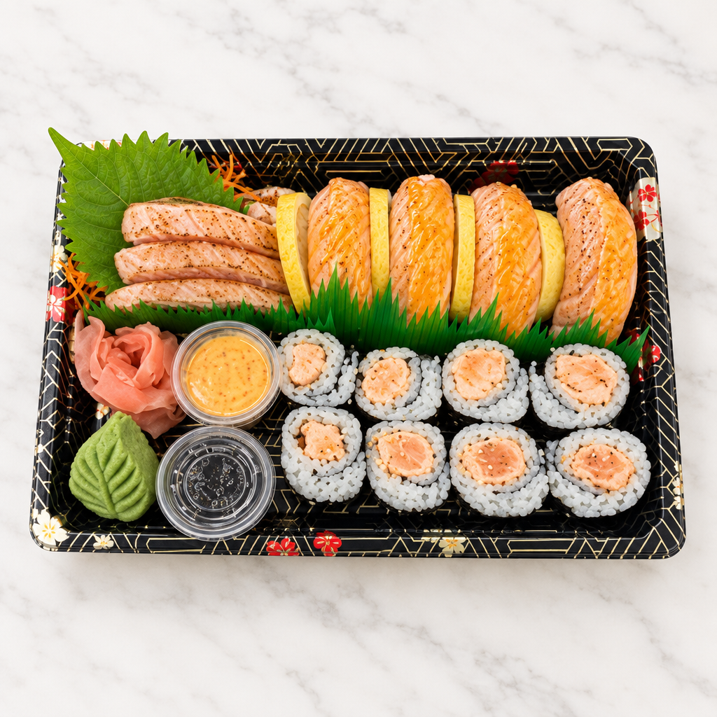 Torched Salmon Lover Set