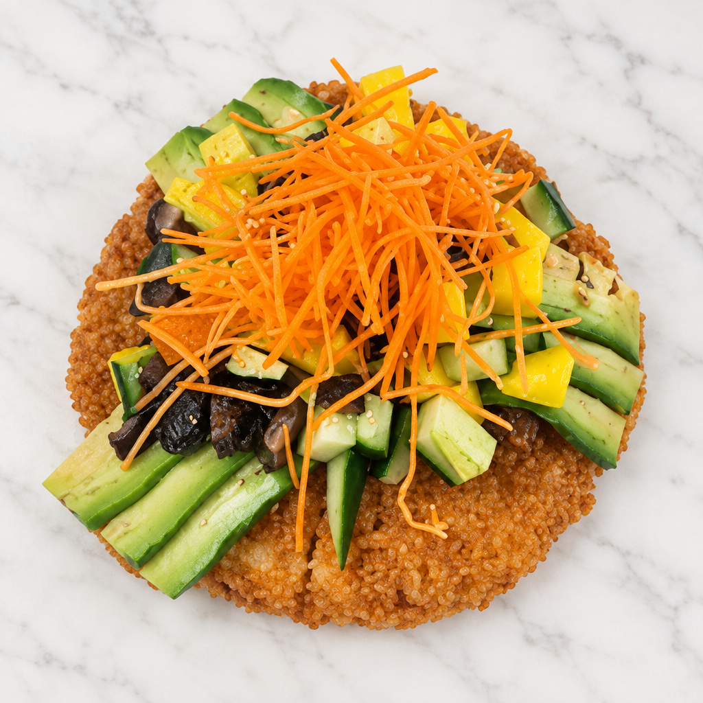 Sushi • Veggie Pizza